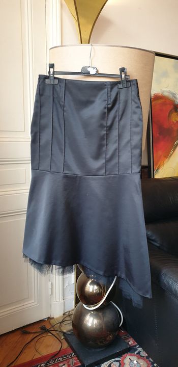 Superbe jupe de soirée noire Taille 36/38