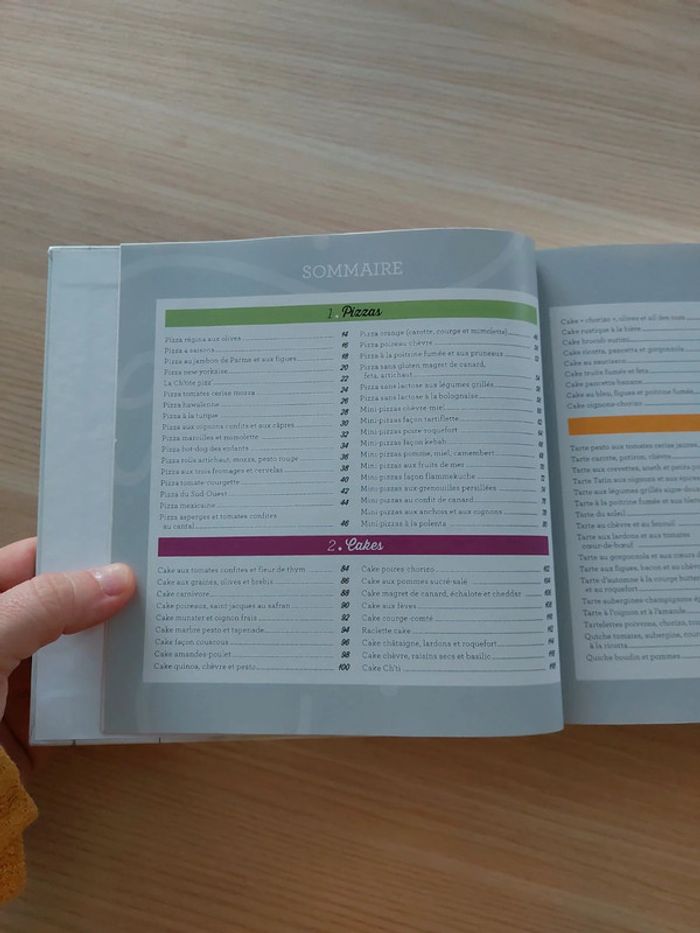 Livre pizzas, quiches et cakes - photo numéro 3
