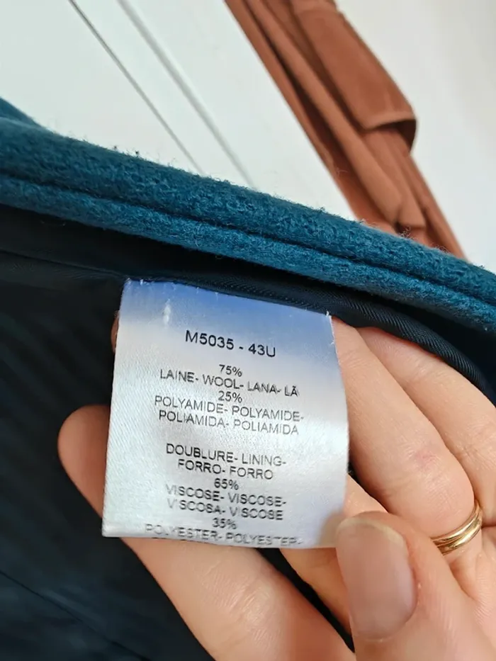 Manteau en laine marque Caroll - photo numéro 10