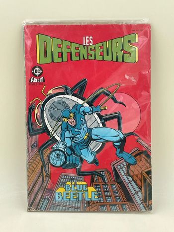 Livre Dc Comics les défenseurs Blue Beetle vintage tome 9