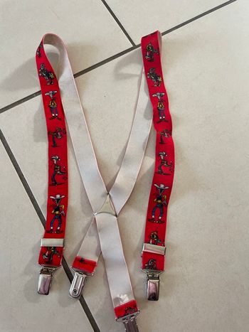 Bretelle vintage lucky luke
