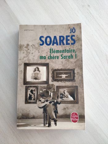 Livre poche Élémentaire ma chère Sarah JO Soares policier Sherlock Holmes