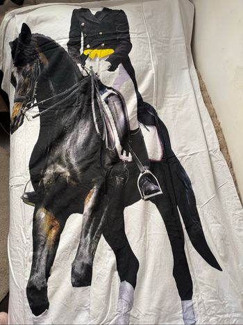 Parure lit 1 personne cavalier