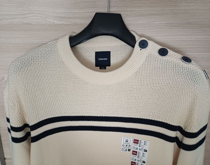 Pull homme taille XXL, Tribord, neuf - photo numéro 4