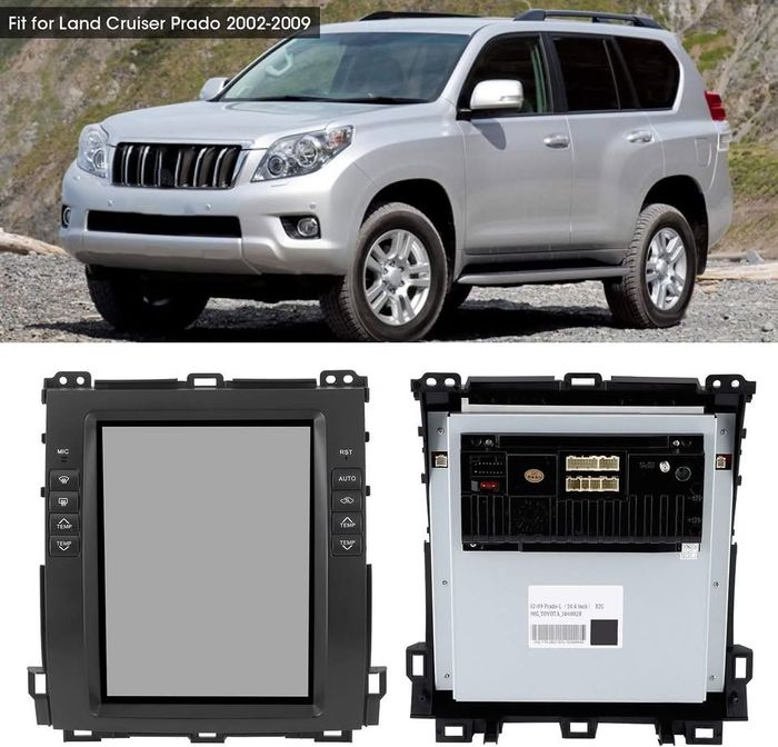 📱 Prix ferme - Autoradio multimédia 10,4" pour Toyota Land Cruiser Prado 2002-2009 - photo numéro 3