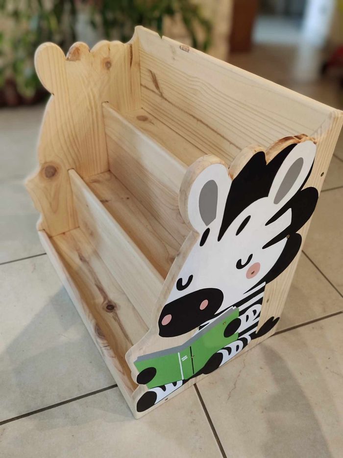 Bibliothèque pour enfants Zèbre - photo numéro 3
