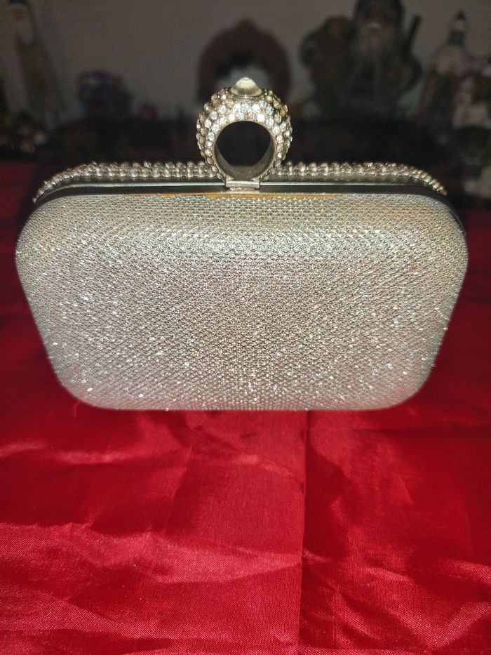 Sac pochette strass occasion fêtes mariage - photo numéro 7