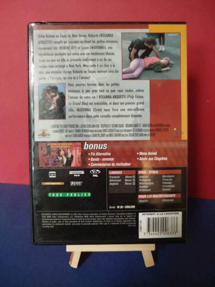 Recherche Susan désespérément - DVD - photo numéro 2