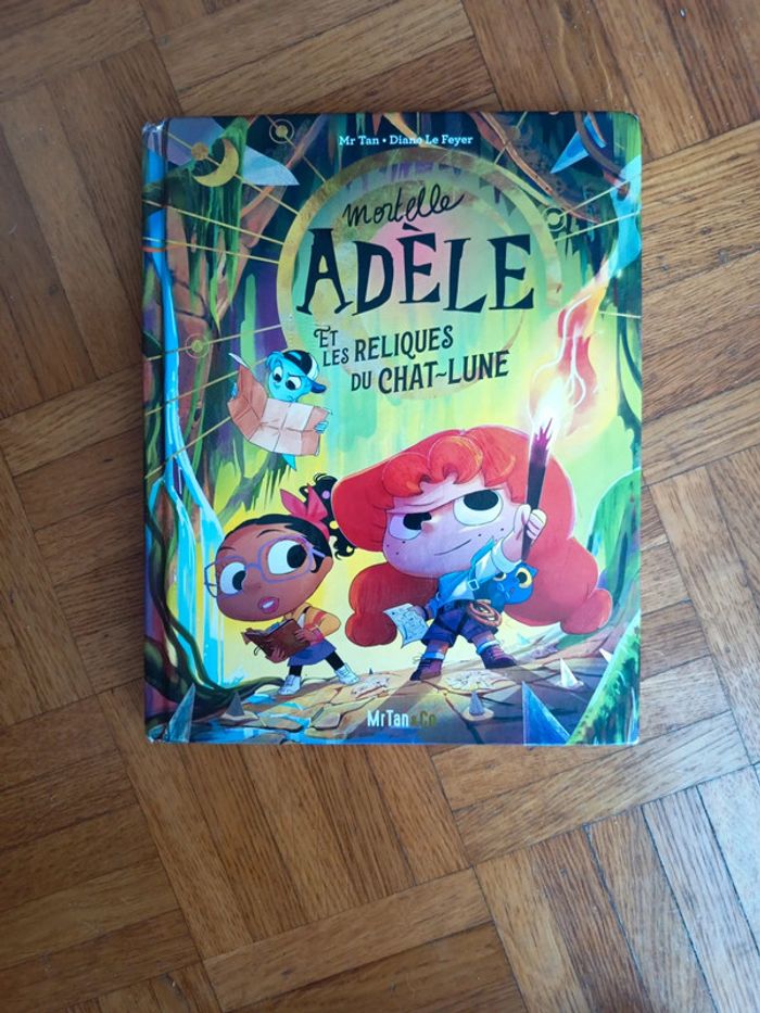 Mortelle Adèle et les reliques du chat-lune
