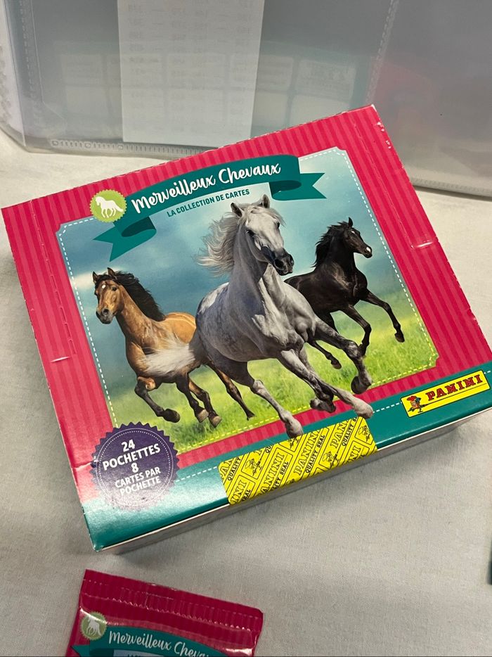 Kit panini Cartes à collectionner Merveilleux Chevaux - photo numéro 2