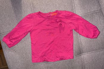 T-shirt ML fuschia