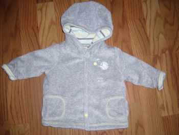 Gilet/veste velours très chaude 3 mois Orchestra