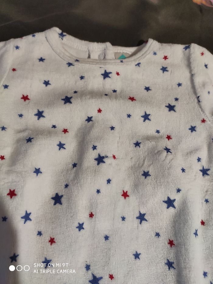 Pyjama bébé garçon taille 1 mois - photo numéro 3