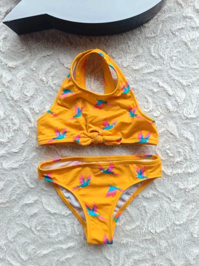 Maillot de bain 2 pièces Fille 3/4 ans Oiseau Perroquet C&A - photo numéro 2