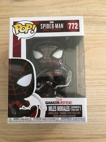 Figurine pop spiderman miles morales 772