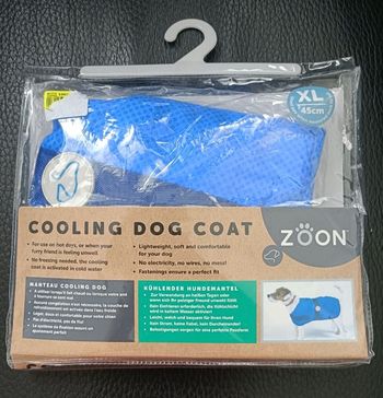 1 manteau de refroidissement pour votre animal de compagnie en 30cm