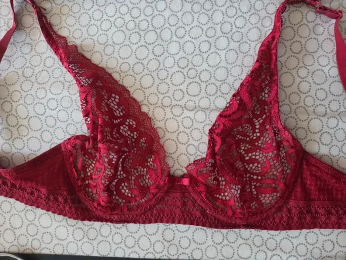 Lot de 3 soutien-gorges bralettes en dentelle - photo numéro 5