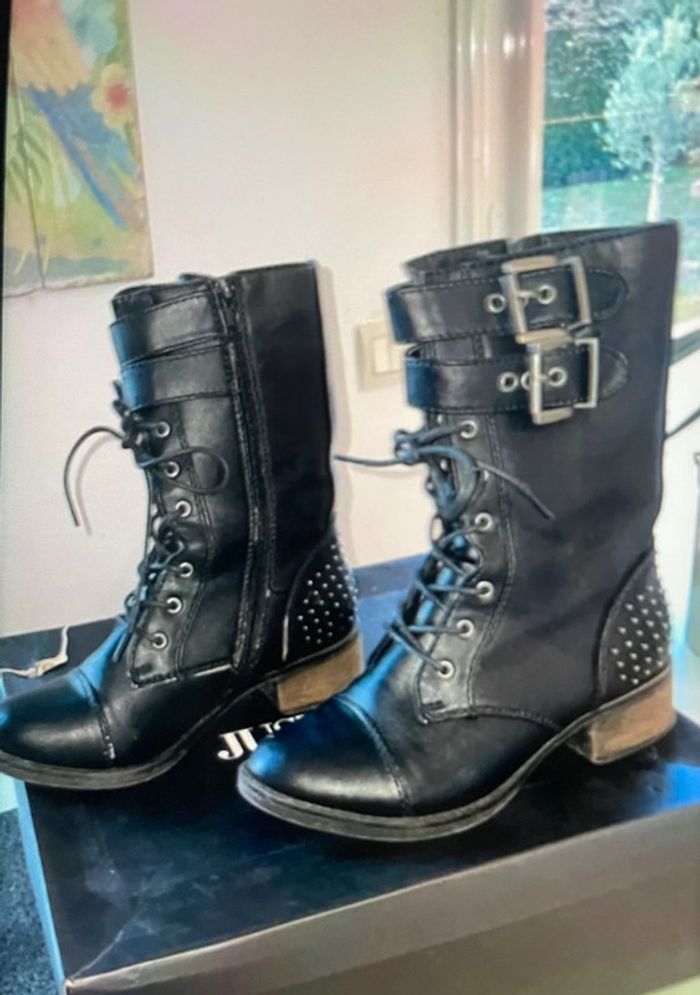 Bottines Colton Just Fab - Pointure 36,5 - Look rock et stylé !