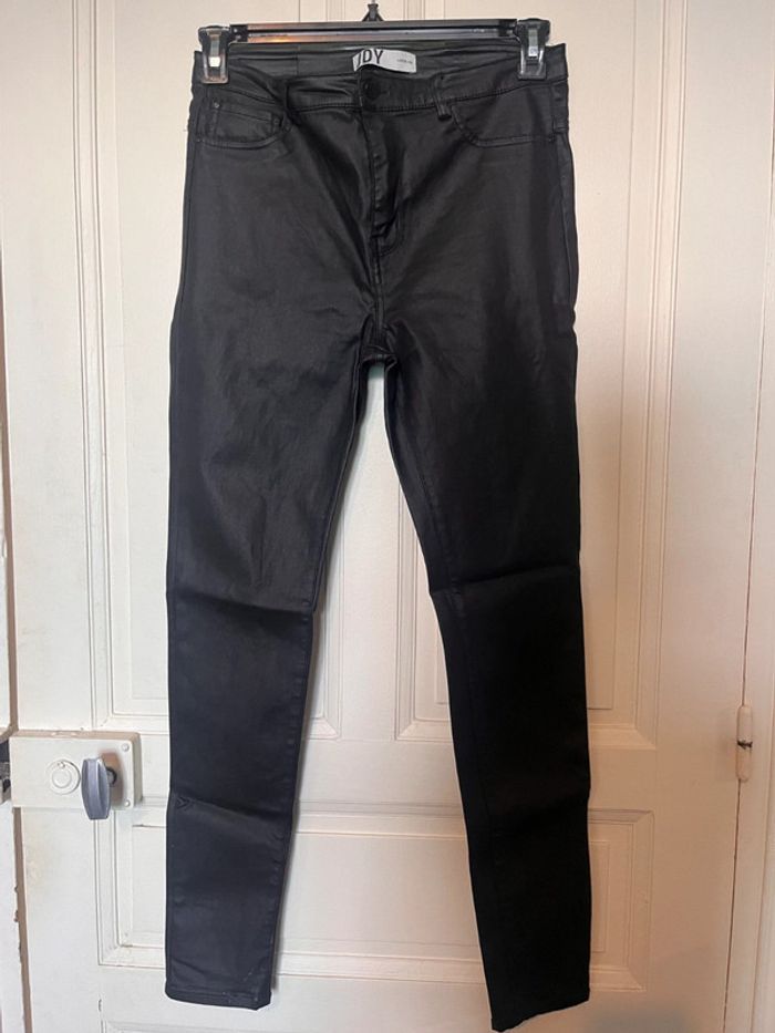 Pantalon simili cuir jdy taille L