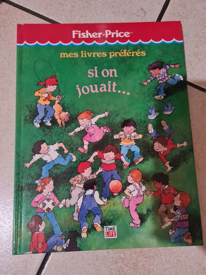 Livre fisher price mes livres préférés si on jouait