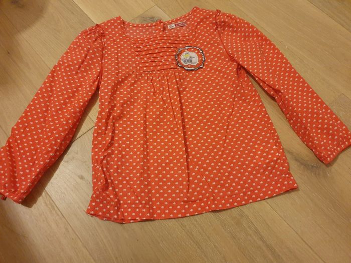 Blouse manche longue Dpam 4 ans