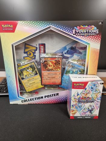Lot bundle et coffret poster évolutions prismatiques