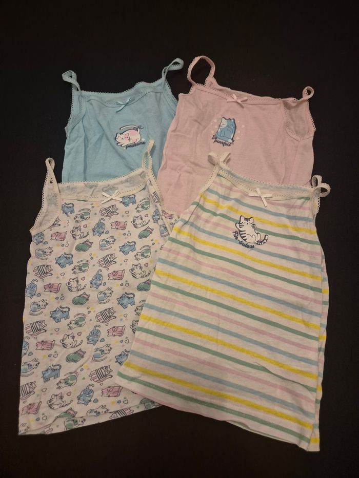 Tee-shirt bretelle 2/3 ans