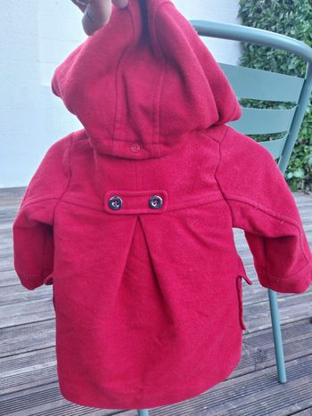 Manteau capuche Jacadi 2 ans