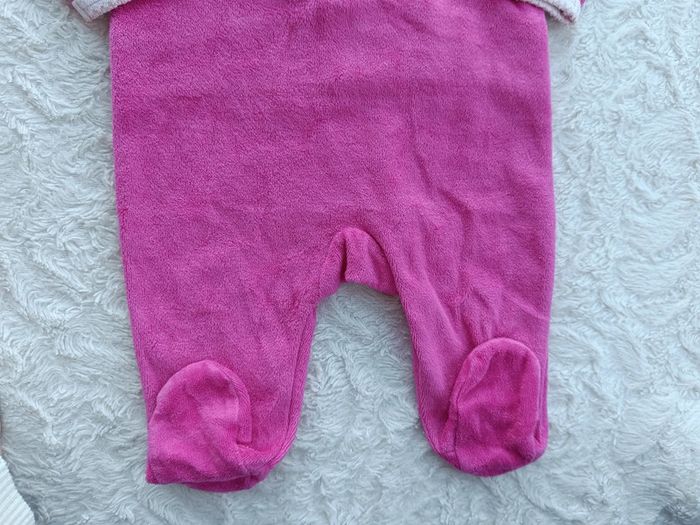 Pyjama grenouillère velours Fille 3 mois Minnie lovely little lady Disney Baby - photo numéro 5