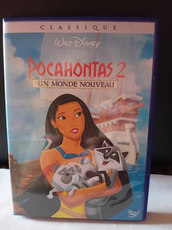 Dvd walt disney. Pocahontas 2. Numero 50. Bon etat