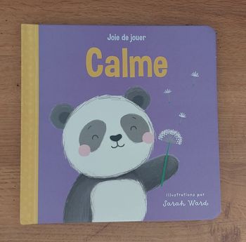 Calme - Konimpex - livre cartonné 