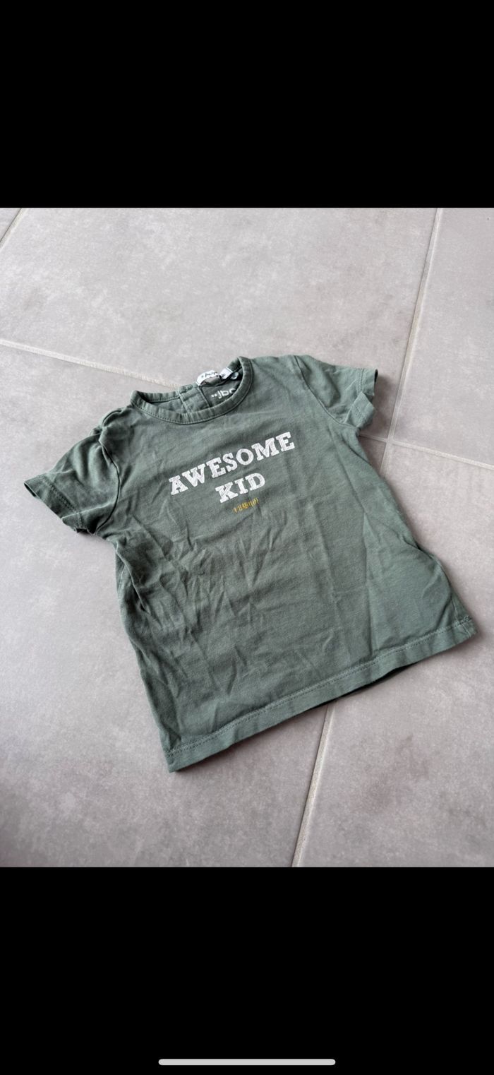 Tee shirt manches courtes 24 mois