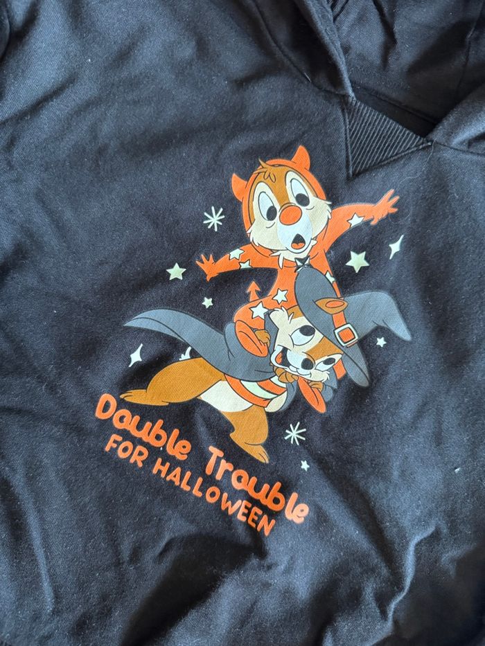 Sweat Halloween Tic et Tac Noir 36 mois - photo numéro 4