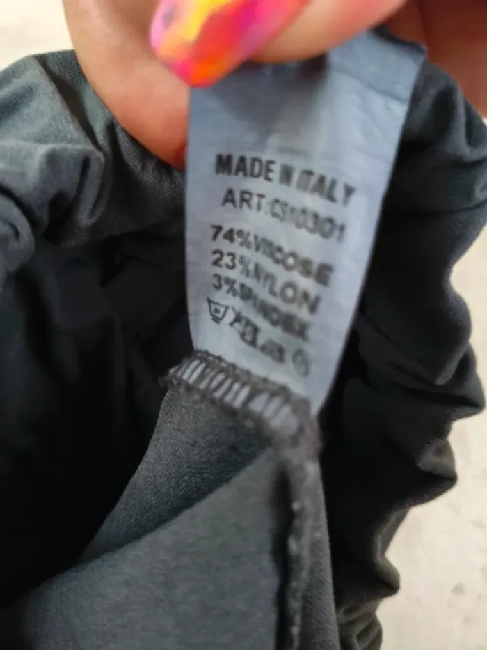 Pantalon anthracite - Made in Italy - taille 52 - photo numéro 6