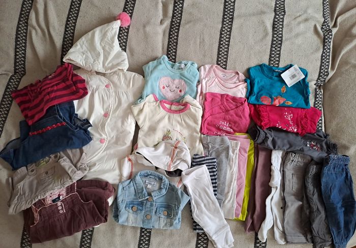 Gros lot hiver fille 3 mois