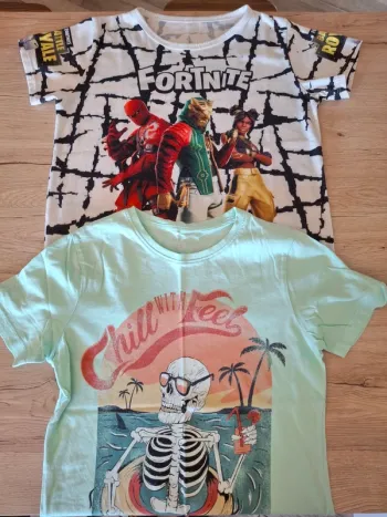 Tea shirts 11/12 ans