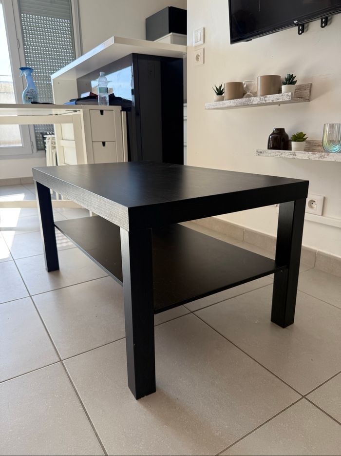 Table basse LACK noir