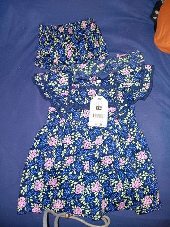 Robe culotte bandeau sergent major 9 mois neuf pas de vinted go