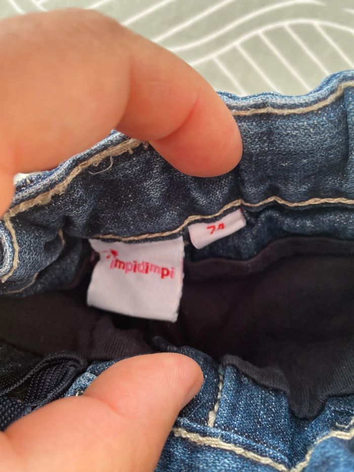 Beau jeans pantalons 9 mois - photo numéro 3