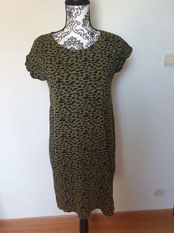 Robe ample léopard  moucheté