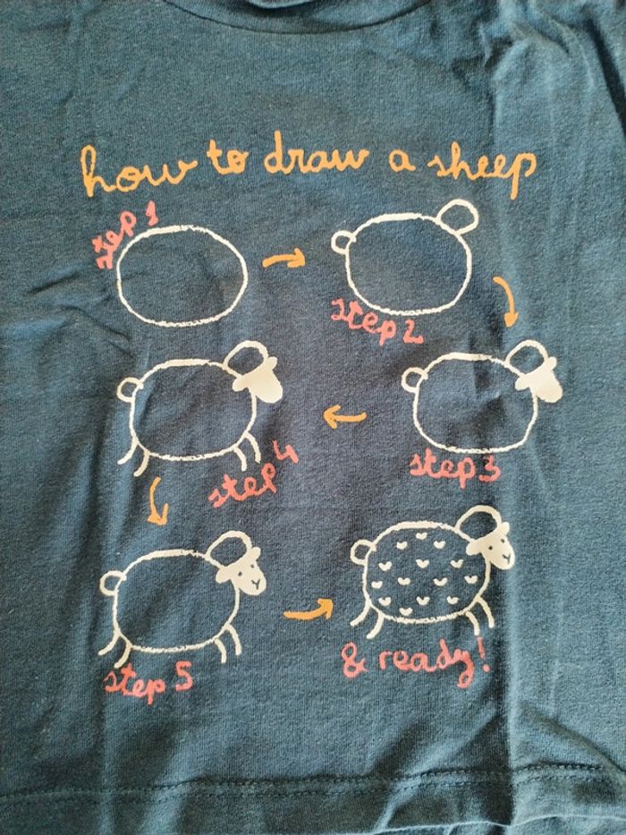 Tee-shirt 12 mois Tex baby - photo numéro 2