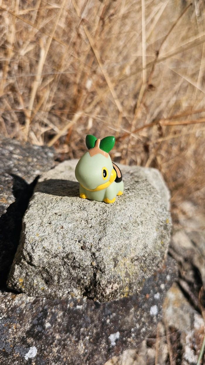 Super figurine Pokemon Nintendo finger puppet tortipouss