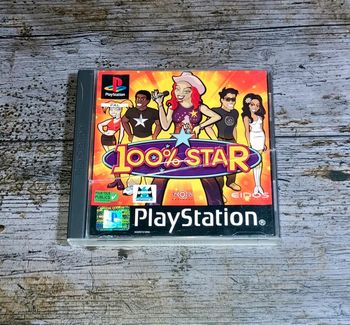 100% Star Jeu PS1 Complet Sony
