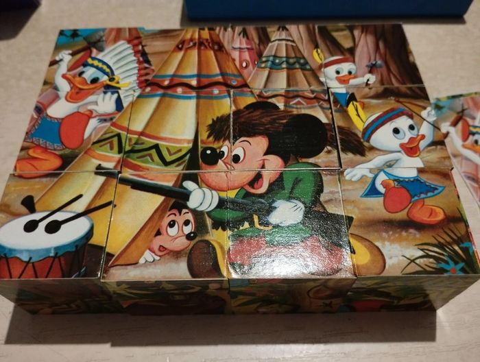 Cube en bois Mickey - photo numéro 13