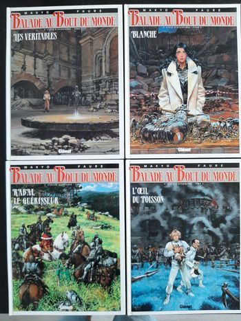 Lot 4 BD du 3 eme cycle Balade au bout du monde