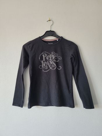 T-shirt noir Pepe Jeans 12 ans TBE