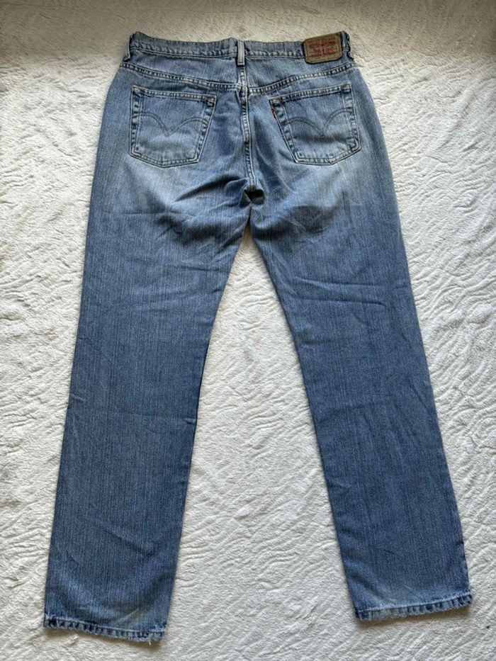 Jean Levi’s femme 505 nouveau low straight droit bleu clair XL/42 W32 Mexico 2000s rare us - photo numéro 11