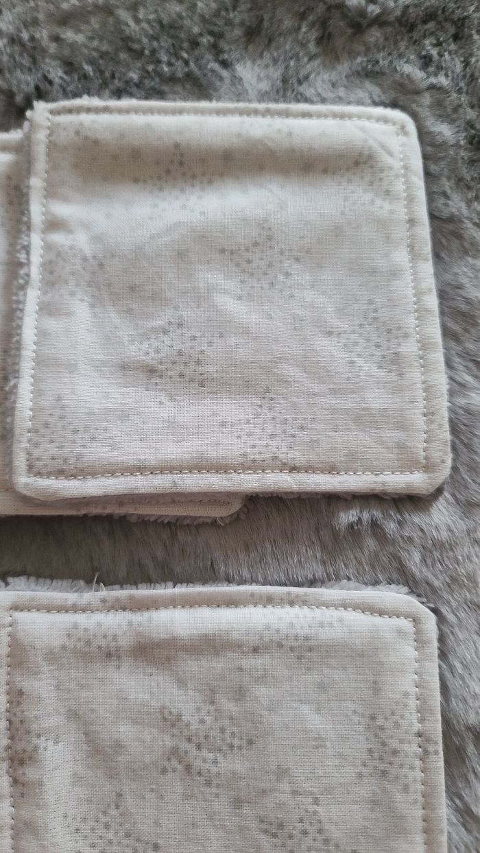 Lot de 12 lingettes lavables - photo numéro 3