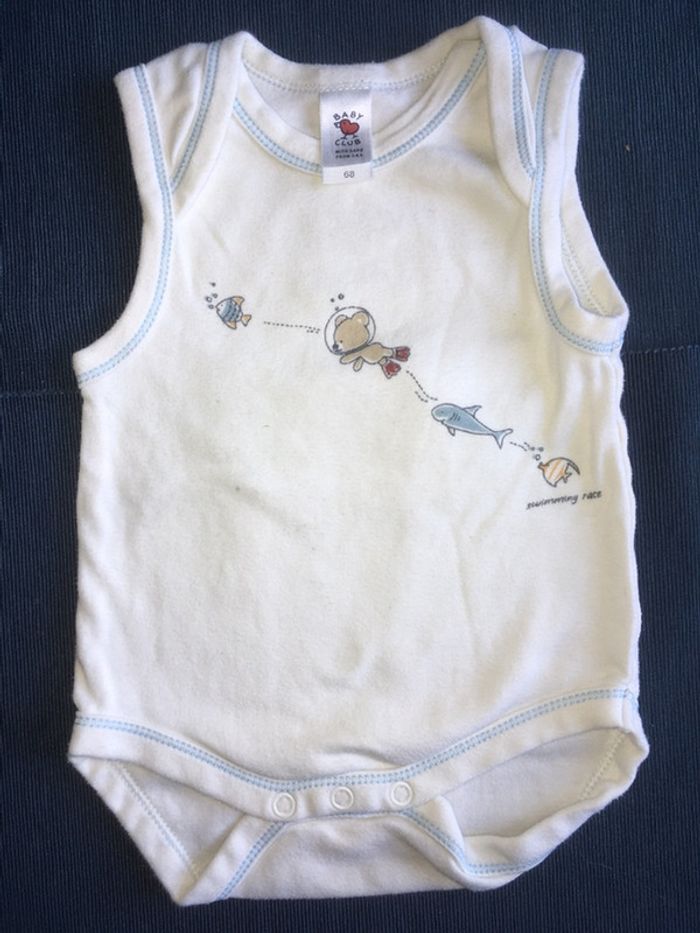 Body sans manche Baby Club (C&A) 6 mois