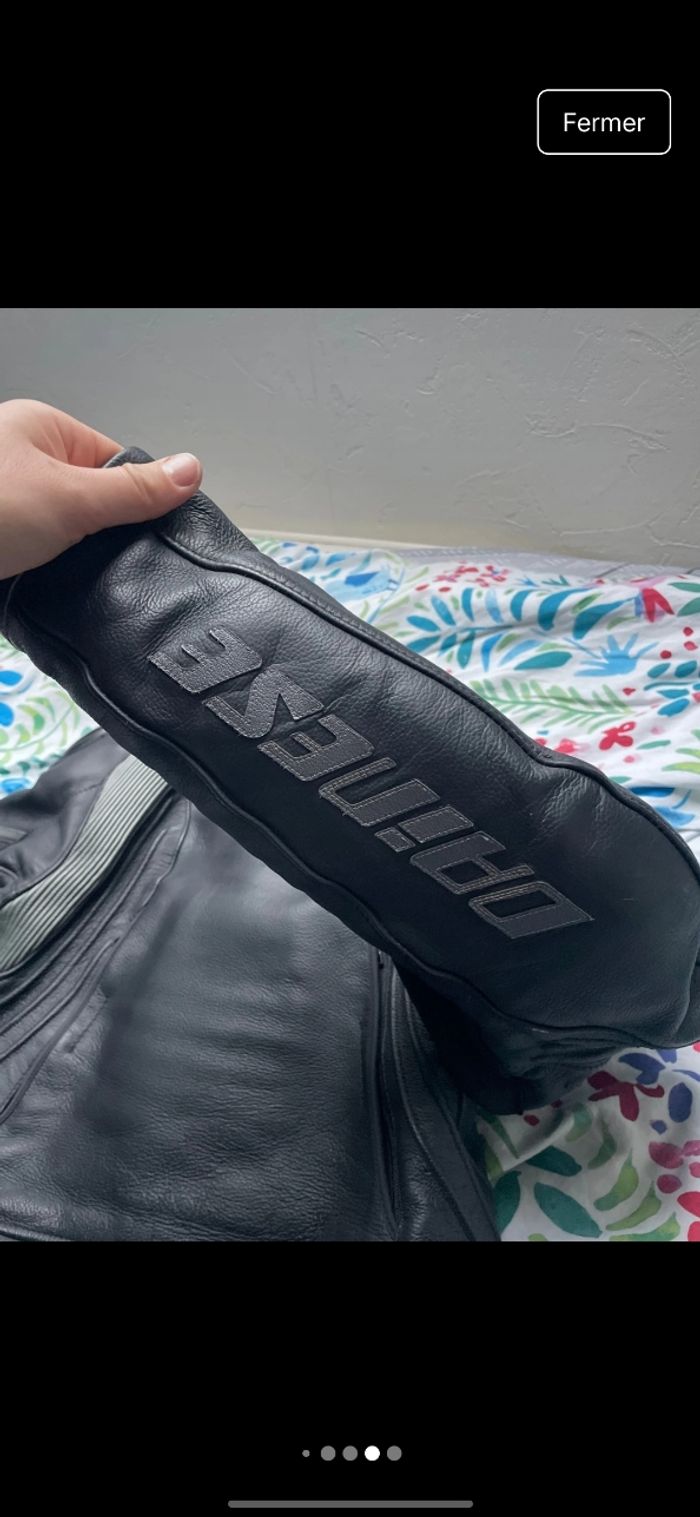 Veste en cuir dainese - photo numéro 8